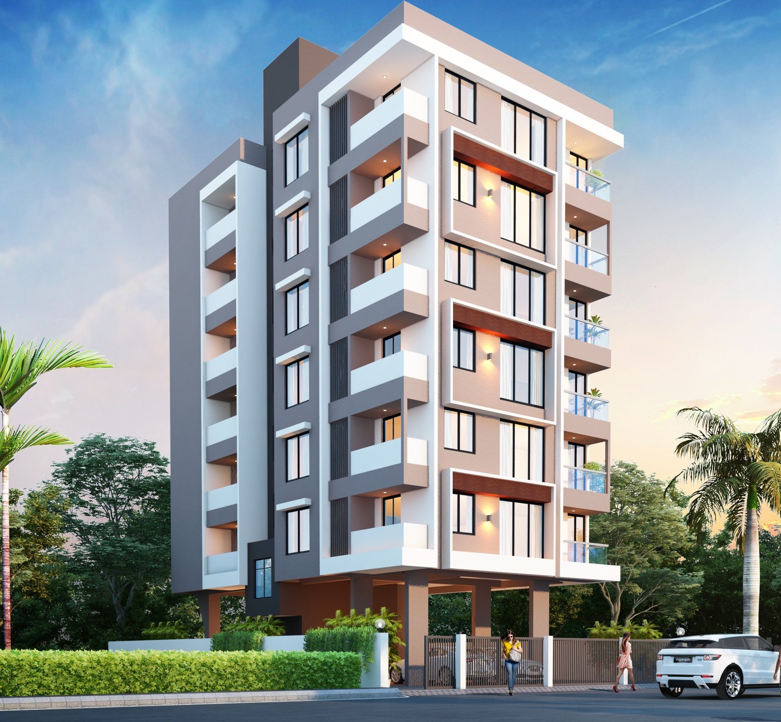 Satva Ekam 2 & 3 BHKD Apartments