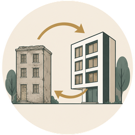 Redevelopment projects